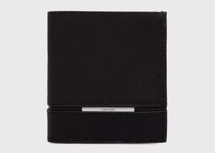 Calvin Klein Portfel K50K509637 one size Slim Plaque Trifold 6CC W/Coin - Portfele - miniaturka - grafika 1