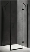 Kabiny prysznicowe - Omnires MANHATTAN kabina prysznicowa prostokątna z drzwiami uchylnymi, 120 x 90 cm MH1290BLTR MH1290BLTR - miniaturka - grafika 1