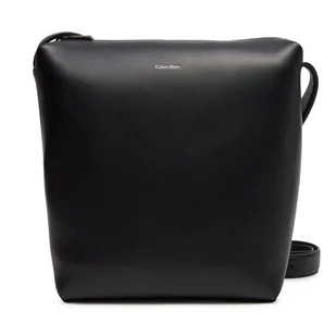 Saszetka Calvin Klein Ck Premium Leather Hobo Mini K50K512968 Czarny - Torby męskie - miniaturka - grafika 1