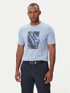 BOSS T-Shirt Te_Animali 50546362 Granatowy Regular Fit - Koszulki męskie - miniaturka - grafika 1