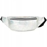 Nerki - Nerka Duża Saszetka Biodrówka Lakostka Holo Gwiazdki Srebrna X93 : Kolory - - miniaturka - grafika 1