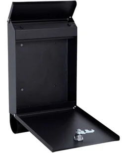 Skrzynka pocztowa na listy Hadvar czarna - Skrzynki na listy - miniaturka - grafika 9