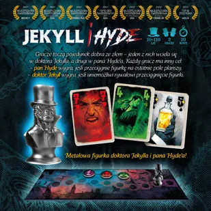 GRA JEKYLL I HYDE - NASZA KSIEGARNIA - Gry planszowe - miniaturka - grafika 8