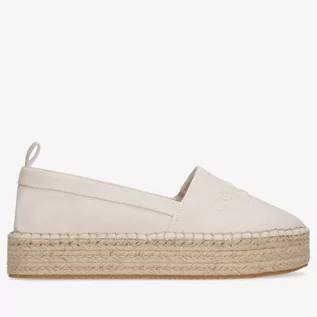 Mokasyny damskie - CALVIN KLEIN FLATFORM ESPADRILLES - Calvin Klein - grafika 1