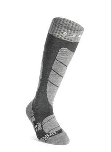Skarpety dziecięce UYN Junior Ski Socks - grey - Skarpety termoaktywne - miniaturka - grafika 1