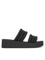 Klapki i japonki damskie - Roxy Klapki ARJL101151 Czarny - miniaturka - grafika 1