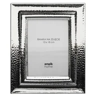 Ramki na zdjęcia - Empik Home, Ramka na zdjęcia, srebrna, 13x18 cm - miniaturka - grafika 1