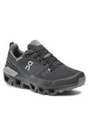 Buty trekkingowe damskie - On Trekkingi Cloudwander Waterproof 73.98602 Czarny - miniaturka - grafika 1