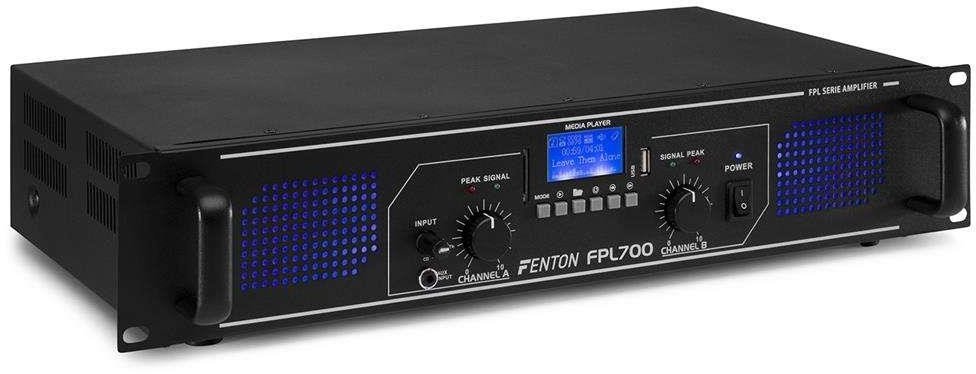 Fenton Wzmacniacz cyfrowy FPL700 BT MP3 LED EQ one size