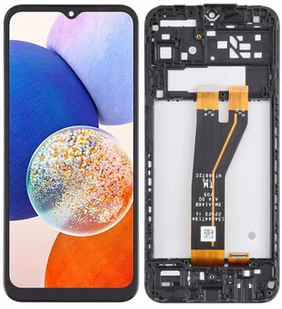 Oryginalny wyświetlacz LCD + ekran dotykowy Samsung Galaxy A14 SM-A146 5G  (Regenerowany) Ramka czarna - Części serwisowe do telefonów - miniaturka - grafika 1