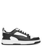 Buty dla dziewczynek - Puma Sneakersy Rebound V6 Lo Jr 393833 01 Biały - miniaturka - grafika 1