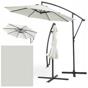 Parasole ogrodowe - Parasol ogrodowy boczny SANTORINI 3m Beige - Focus Garden - miniaturka - grafika 1