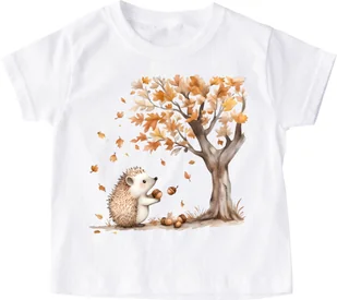 Koszulka z jeżem na Dzień Jeża - wzór jeż120 - Koszulki dla dziewczynek Koszulka z jeżem na Dzień Jeża - wzór jeż120 - Koszulki dla dziewczynek - miniaturka - grafika 1