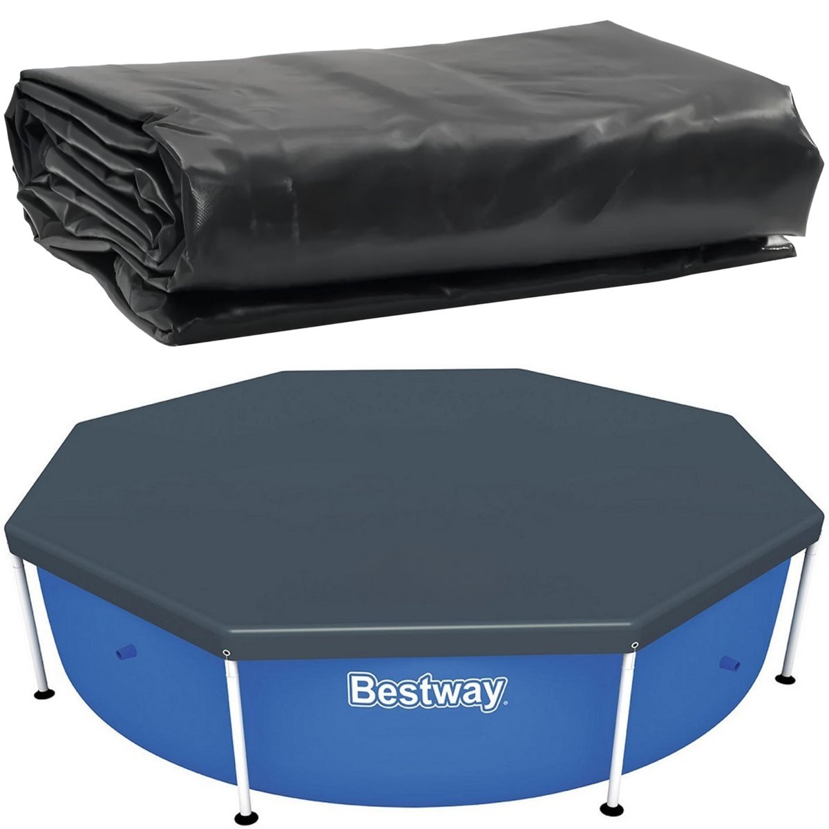 Bestway Pokrywa plandeka zabezpieczająca osłonowa pasuje na basen 56431