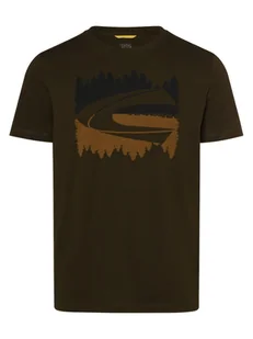 Camel Active - T-shirt męski, zielony - Koszulki męskie - miniaturka - grafika 1
