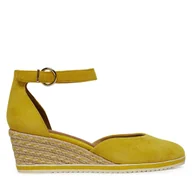 Espadryle damskie - Espadryle Tamaris 1-22309-42 Żółty - miniaturka - grafika 1