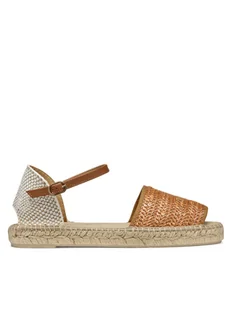 Geox Espadryle D Lampedusa D55V0B 02MLM C5FH6 Brązowy - Espadryle damskie - miniaturka - grafika 1