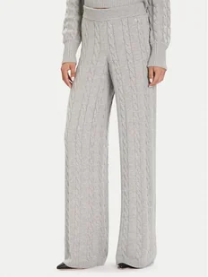 Guess Spodnie dzianinowe W5BB52 Z1192 Szary Regular Fit - Spodnie sportowe damskie - miniaturka - grafika 1