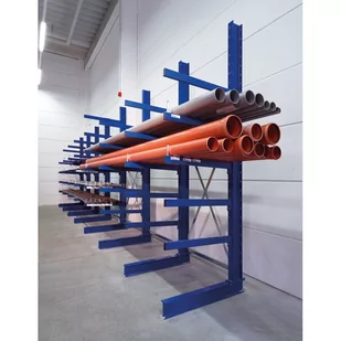 Regał wspornikowy jednostronny, 250 kg, 2500x1330x1030 mm, dodatkowy - Szafy i regały magazynowe - miniaturka - grafika 5