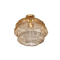 Oprawy, klosze i abażury - QAZQA Orientalna lampa sufitowa złota 45 cm - Vadi - miniaturka - grafika 1