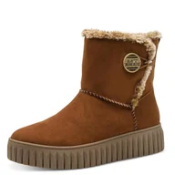 Kozaki damskie - Marco Tozzi Damskie 2-26416-45 modne kozaki, koniak, 40 EU, koniak, 40 EU - miniaturka - grafika 1