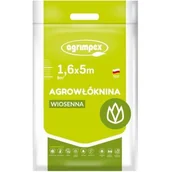 Agrowłókniny - Agrimpex Agrowłóknina osłaniająca wiosenna - hobby 1,6m x 5m, 17g/m2, marki AHW16517 - miniaturka - grafika 1