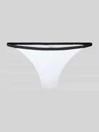 Stroje kąpielowe - Figi bikini o dwukolorowym designie - miniaturka - grafika 1