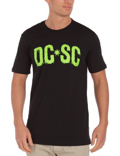 DC Shoes Męski T-shirt Shockgoth Standard, czarny, S, D051200423