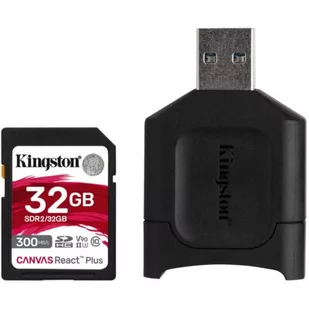 Kingston Canvas React Plus 32GB (MLPR2/32GB) - Karty pamięci - miniaturka - grafika 1