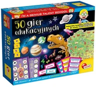Zabawki kreatywne - IM A Genius Talent School 50 gier edukacyjnych - gra - miniaturka - grafika 1