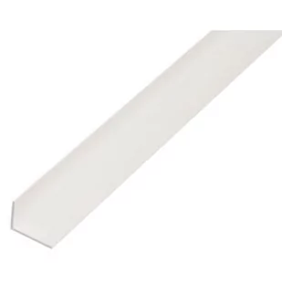 Profil kątowy PVC biały 2000 x 20 x 10 x 1,5 - Listwy i profile - miniaturka - grafika 1