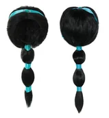 Dodatki do strojów karnawałowych - Peruka Jasmina Dżasmina Warkocz Strój Przebranie, Hopki - miniaturka - grafika 1