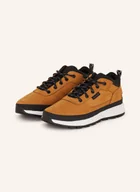 Botki damskie - Timberland Botki Field Trekker Low braun - miniaturka - grafika 1