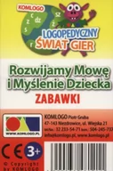 Gry karciane - Komlogo Komlogo, karty logopedyczne, Rozwijamy mowę i myślenie dziecka, Zabawki - miniaturka - grafika 1