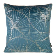 Poszewki na poduszki - Euro Firany Poszewka Eurofirany Velvet MUSA3 Granat + Złoty 45x45 1217178 - miniaturka - grafika 1