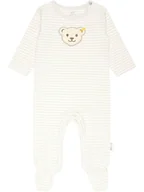 Śpiochy dla niemowląt - Steiff Śpioszki w kolorze kremowym - miniaturka - grafika 1