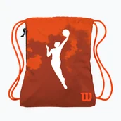 Koszykówka - Worek Wilson WNBA Fire Basketball brown - miniaturka - grafika 1