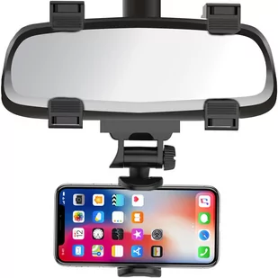 Retoo Uchwyt Samochodowy Na Telefon Lusterko Wsteczne - Uchwyty samochodowe do telefonów - miniaturka - grafika 1