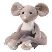 Maskotki i pluszaki - MASKOTKA PLSZOWA MYSZ MYSZKA BALETNICA SZARA 40CM - miniaturka - grafika 1