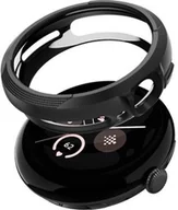 Akcesoria do smartwatchy - Spigen Etui Liquid Air do Pixel Watch 3 (45 mm), czarne - miniaturka - grafika 1