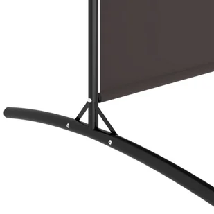 Lumarko Parawan 2-panelowy, brązowy, 348x180 cm, tkanina! - Parawany - miniaturka - grafika 8