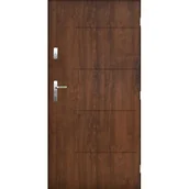 Drzwi zewnętrzne - Drzwi zewnętrzne TOKIO Orzech 80 prawe - miniaturka - grafika 1