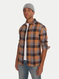 Quiksilver Koszula Motherfly Plaid EQYWT04642 Szary Regular Fit - Koszule męskie - miniaturka - grafika 1