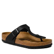 Klapki i japonki damskie - Birkenstock Japonki Gizeh 043691 Schwarz - miniaturka - grafika 1