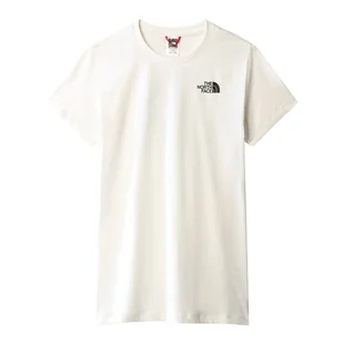 Koszulka The North Face Redbox 0A7X2XN3N1 - beżowa - Koszulki sportowe damskie - miniaturka - grafika 1