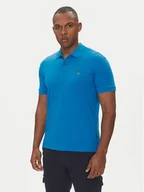 Koszulki męskie - Napapijri Polo Elbas NP0A4GB4 Niebieski Regular Fit - miniaturka - grafika 1