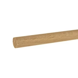 Wałek buk masywny DR04 10 mm x 100 cm - Listwy i profile - miniaturka - grafika 1