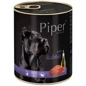 Mokra karma dla psów - Dolina Noteci PIPER z królikiem 800 g mokra karma dla dorosłych psów - miniaturka - grafika 1