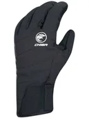 Rękawiczki rowerowe - Chiba Roadmaster Rękawiczki Rowerowe Ocieplane Zimowe Czarne L - miniaturka - grafika 1