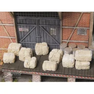 Akcesoria i części modelarskie - Bele beżowego surowca (10 sztuk) - miniaturka - grafika 1